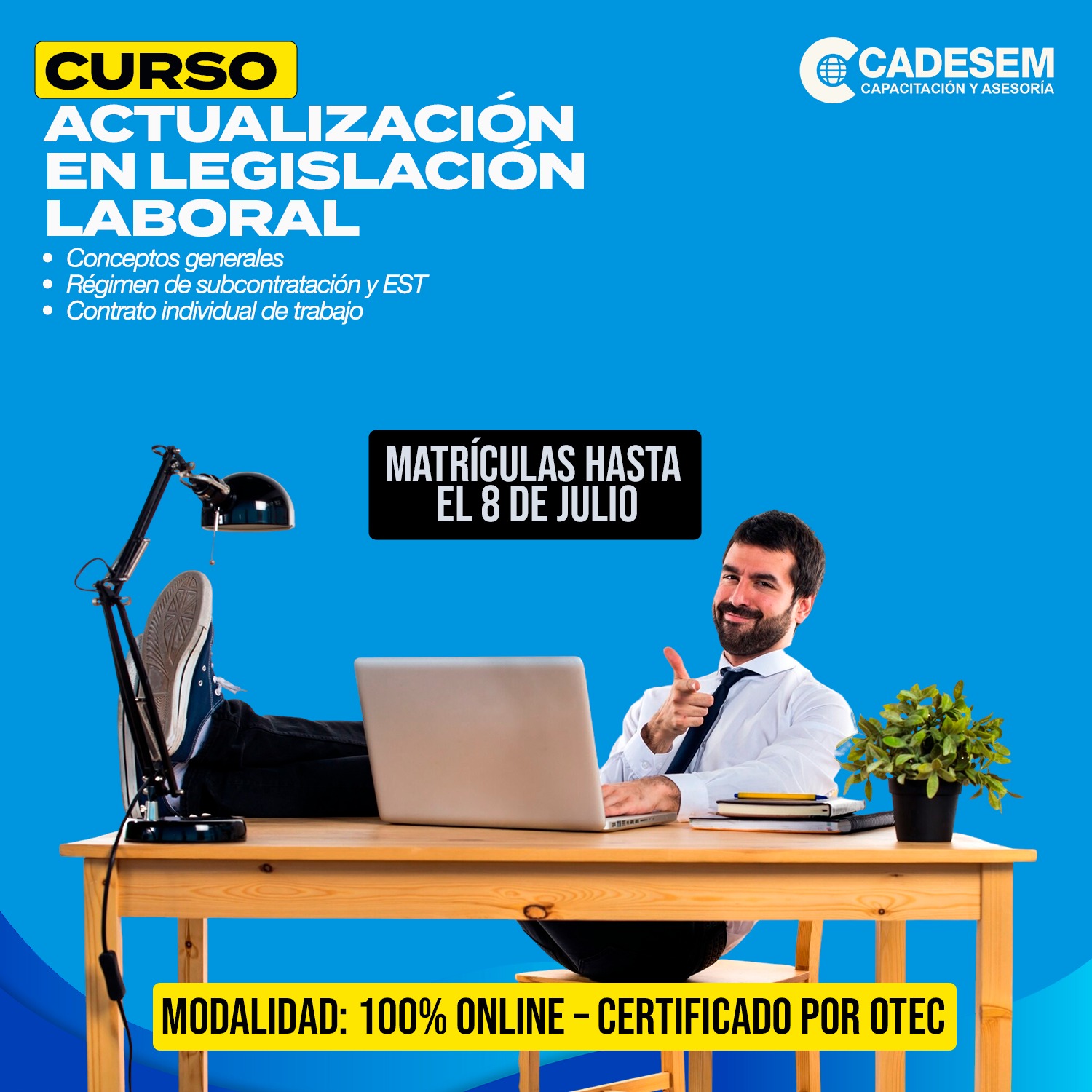 curso legislación laboral